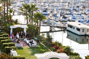 Sheraton Harbor Island wedding