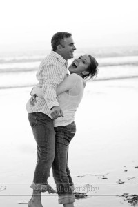 san diego beach engagement session
