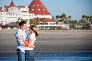 coronado engagement session coronado engagement session