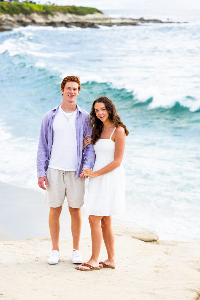 San Diego proposal photographer | DJ + Kate la jolla beach engagement photographer 6