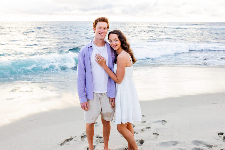 la jolla beach engagement photographers