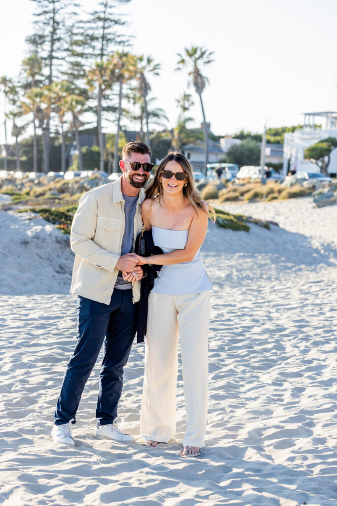 Coronado Beach Proposal Photographer | CJ + Veronica's Surprise Family Reveal Coronado beach proposal photographer 4