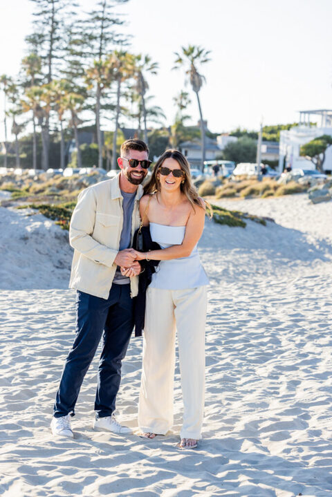 Coronado beach proposal photographer 4