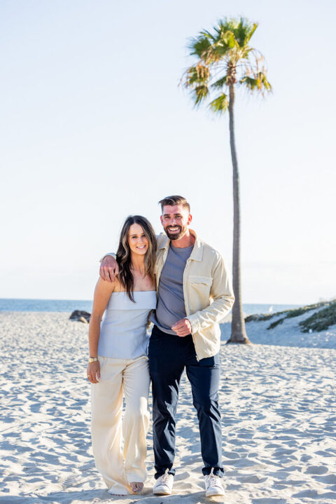 Coronado beach proposal photographer 8