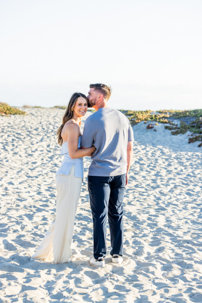 Coronado Beach Proposal Photographer | CJ + Veronica's Surprise Family Reveal san diego proposal photographer 2