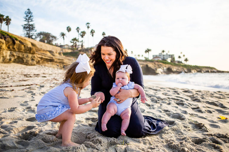 mother with two babies