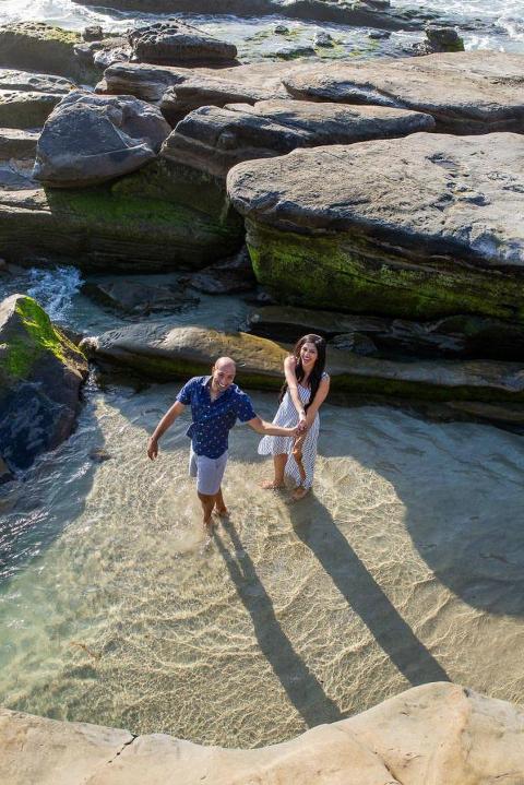 engagement photographers san diego | la jolla beach engagement photos