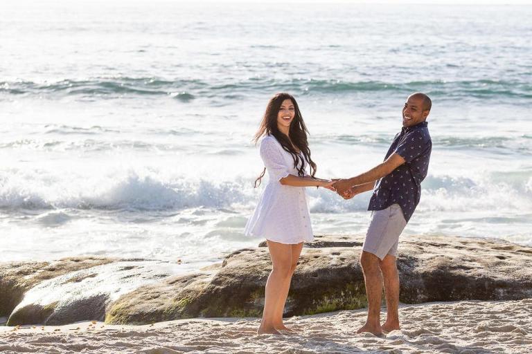 engagement photographers san diego | la jolla beach engagement photos