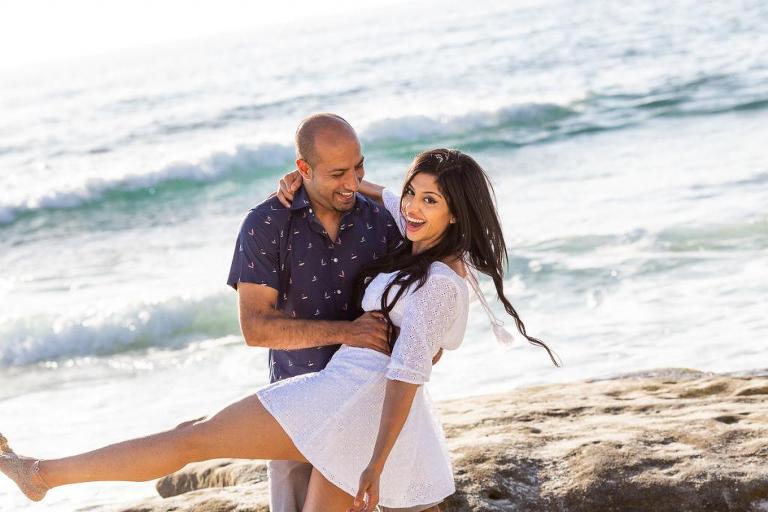 engagement photographers san diego | la jolla beach engagement photos