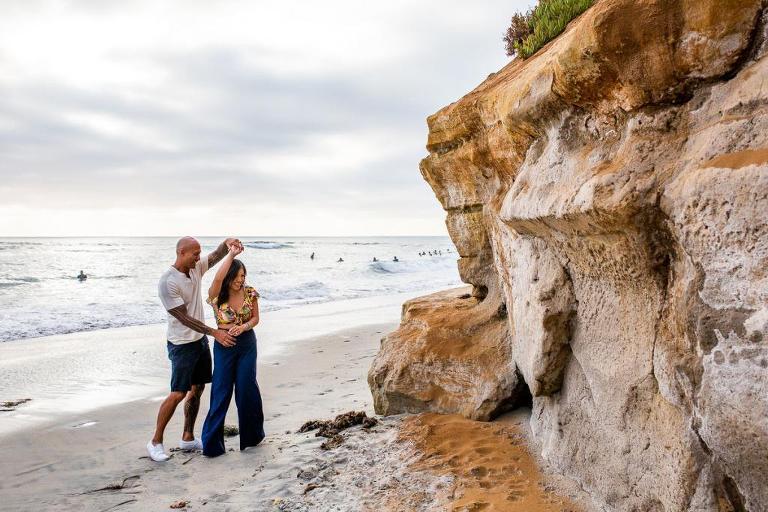 engagement photos solana beach san diego | san diego photographer