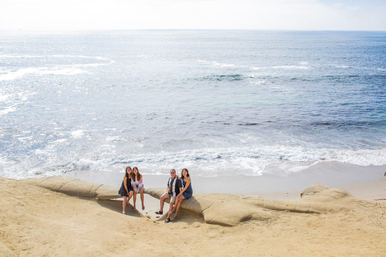 vacation photography on the beach | La jolla photographer