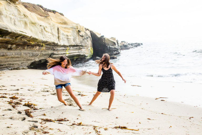 vacation photography on the beach | La jolla photographer