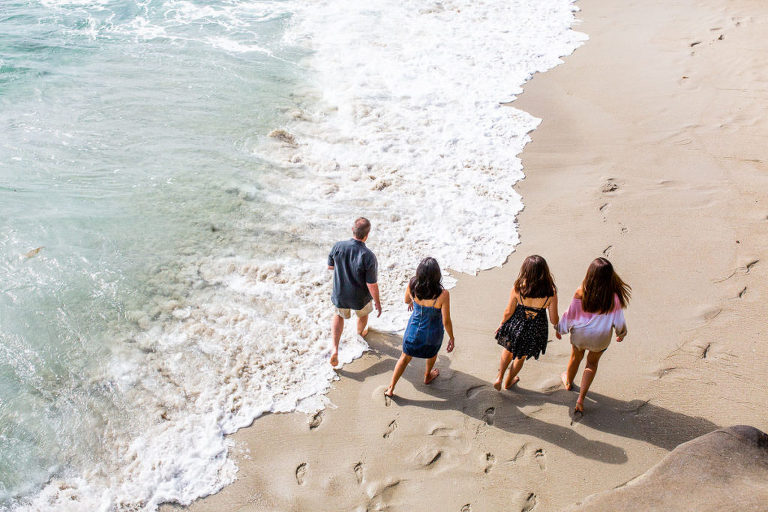 vacation photography on the beach | La jolla photographer