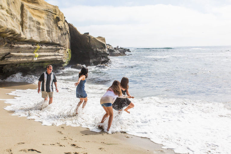 vacation photography on the beach | La jolla photographer