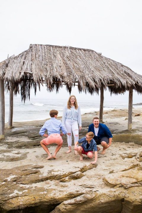family portrait photographer | La jolla beach photographers