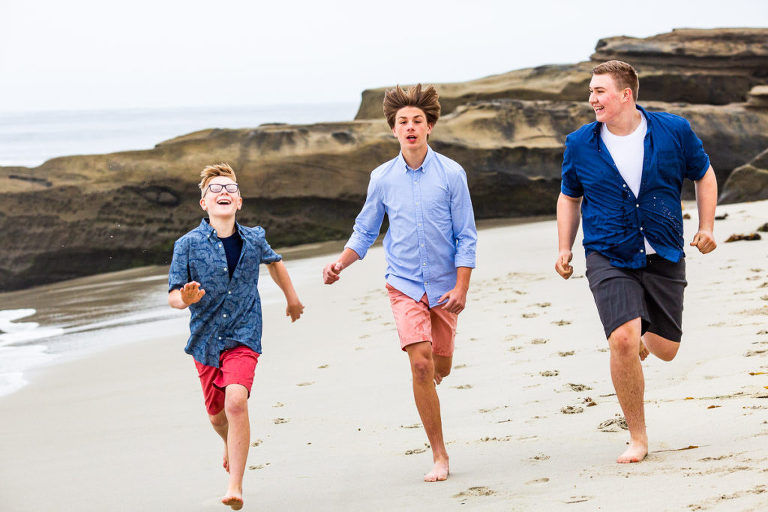 family portrait photographer | La jolla beach photographers
