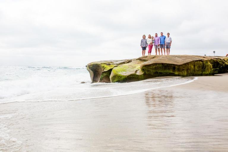 vacation photographer on the beach in San Diego | La Jolla photographers
