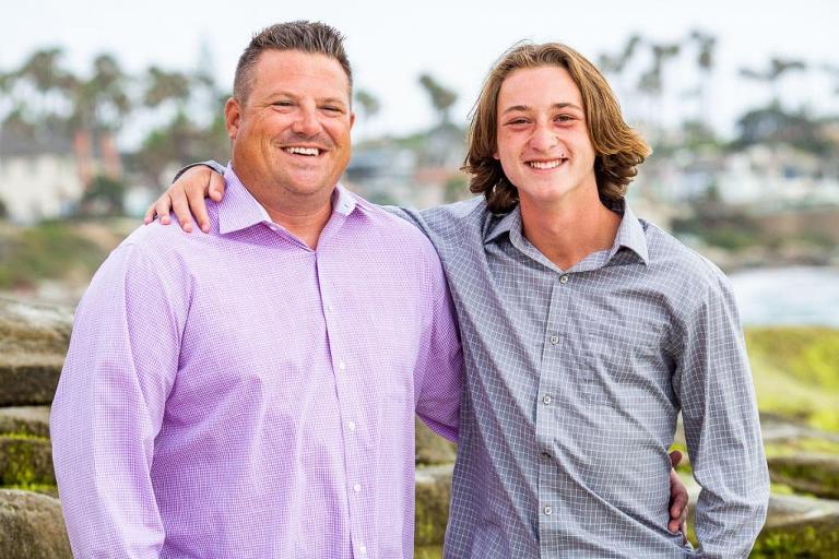 vacation photographer on the beach in San Diego | La Jolla photographers