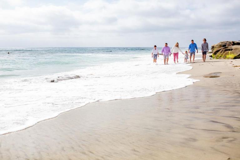 vacation photographer on the beach in San Diego | La Jolla photographers