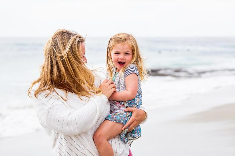 vacation photographer on the beach in San Diego | La Jolla photographers