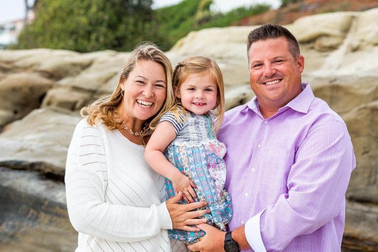 vacation photographer on the beach in San Diego | La Jolla photographers