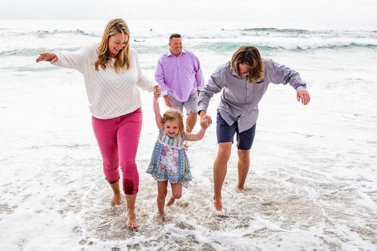 vacation photographer on the beach in San Diego | La Jolla photographers