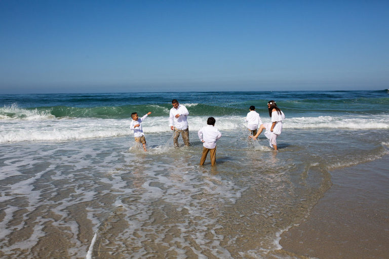 splash session la jolla beach | family portrait photographer
