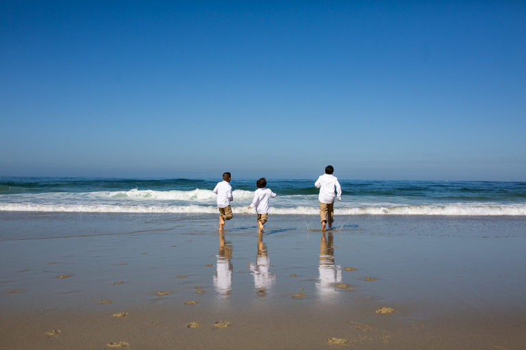 splash session la jolla beach | family portrait photographer