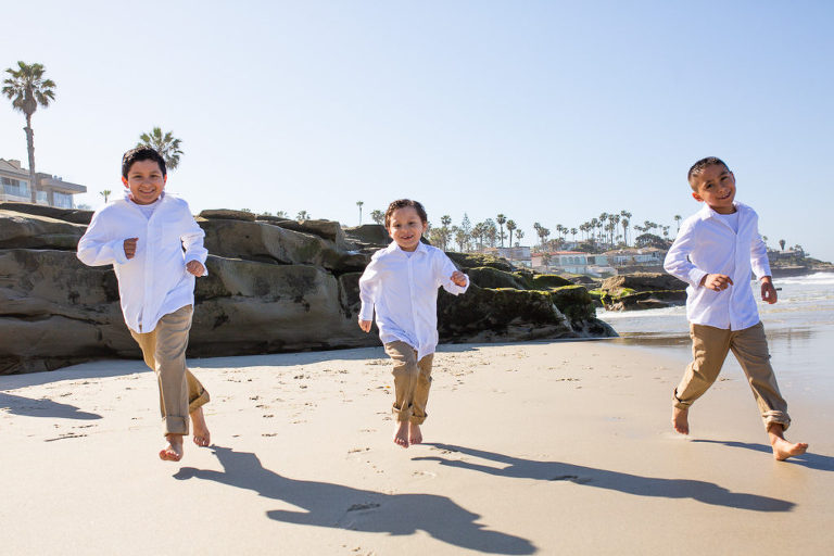 splash session la jolla beach | family portrait photographer