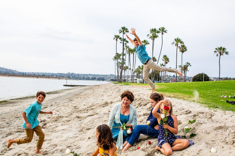 San Diego photographers | surprise vow renewal mission bay