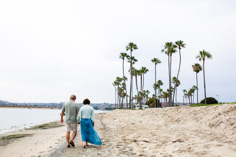 San Diego photographers | surprise vow renewal mission bay