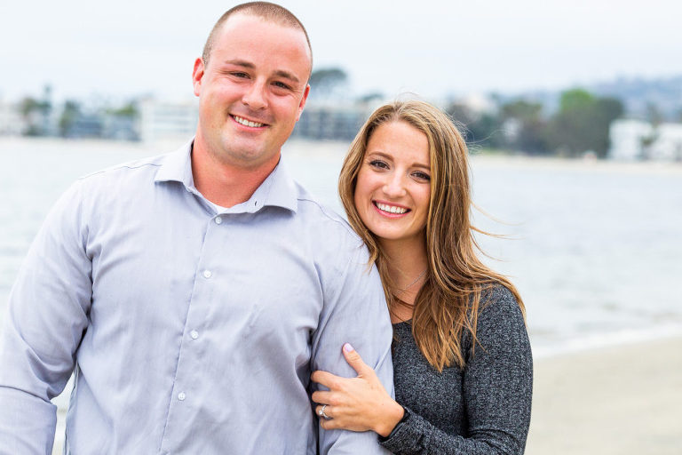proposal on mission bay | san diego engagement photographer