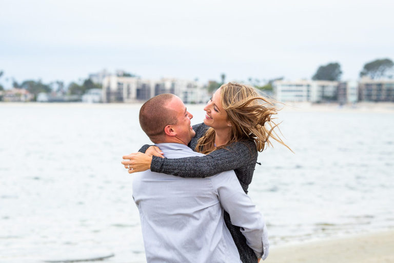 proposal on mission bay | san diego engagement photographer