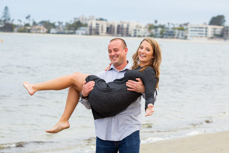 proposal on mission bay | san diego engagement photographer