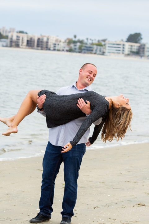 proposal on mission bay | san diego engagement photographer