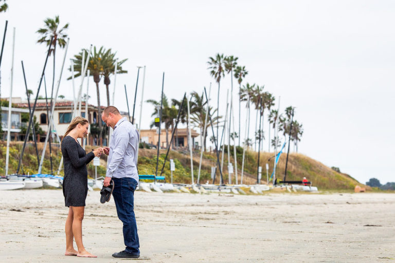 proposal on mission bay | san diego engagement photographer