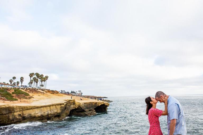 engagement photos sunset cliffs san diego | san diego photographers