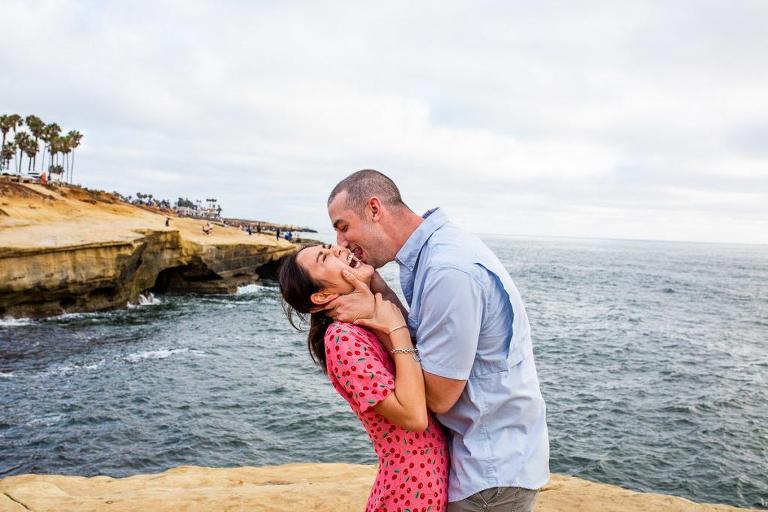 engagement photos sunset cliffs san diego | san diego photographers