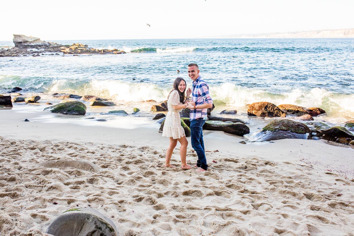 San Diego proposal and engagement photographer | La Jolla Ca | Andrew + Lauren engagement proposal photos elleGphoto 6