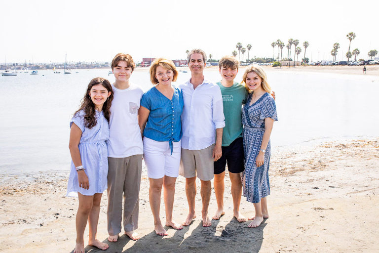 Mission Bay family beach photographer