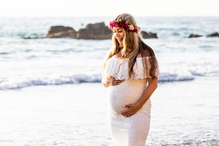 Beach maternity photography 6