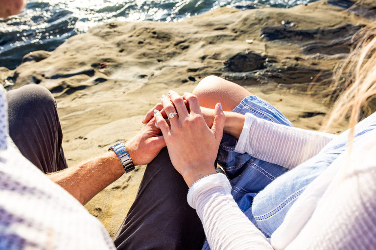 sunset cliffs engagement 15
