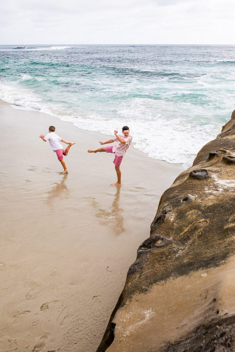 fun beach portraits san diego 7