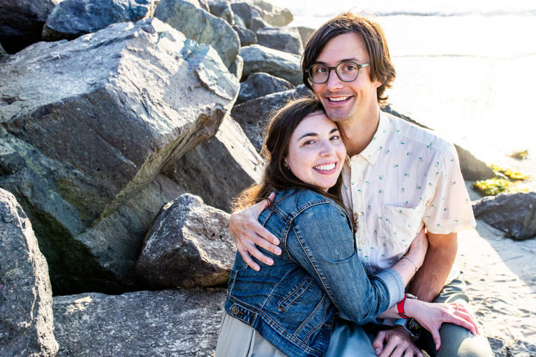 Mission Beach engagement photos 4