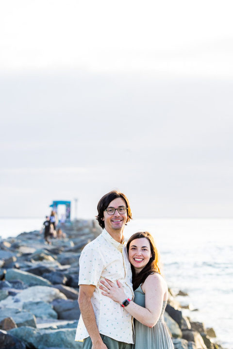 Mission Beach engagement photos 8