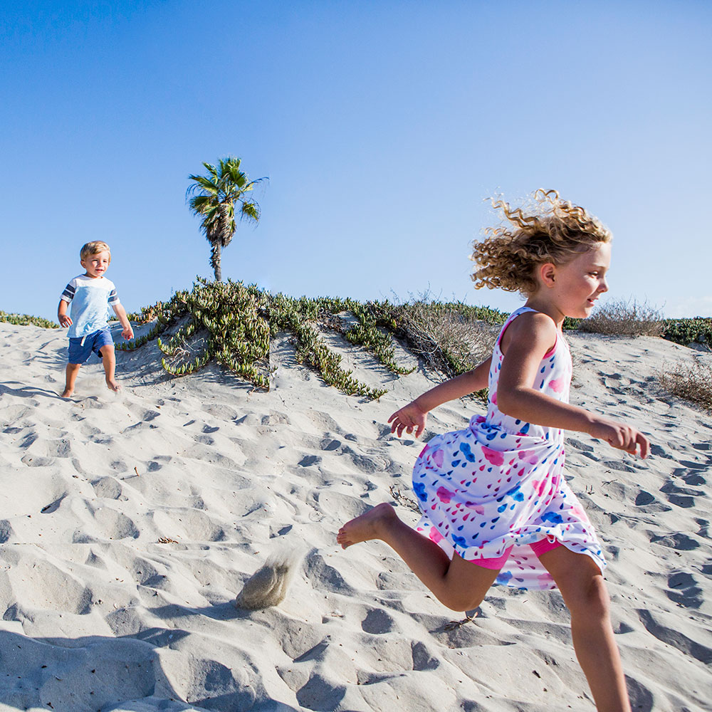 beach family photographer san diego