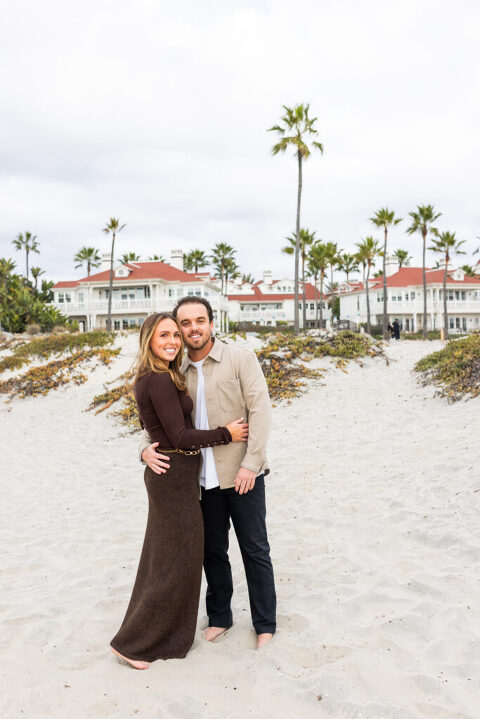 coronado engagement session