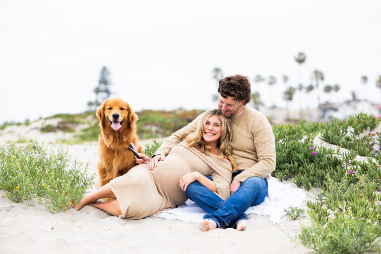 coronado maternity session