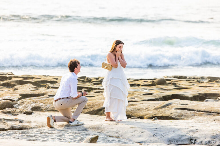 beach proposal in la jolla 1