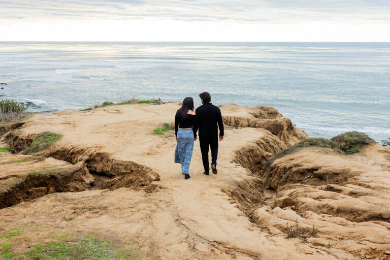 proposal at sunset cliffs